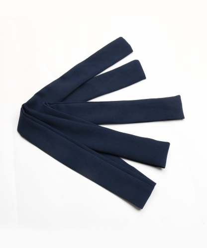 Guipure Lace Panel Split Sleeve Pleated Hemm Belted Midi Dress