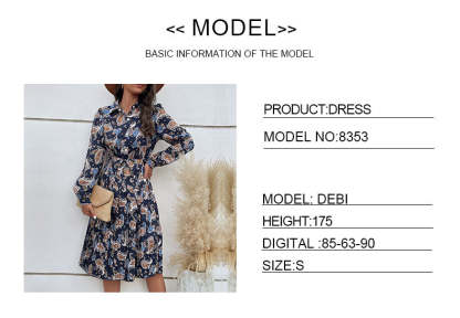 Paisley Print Pleated Hem Belted Midi Dress