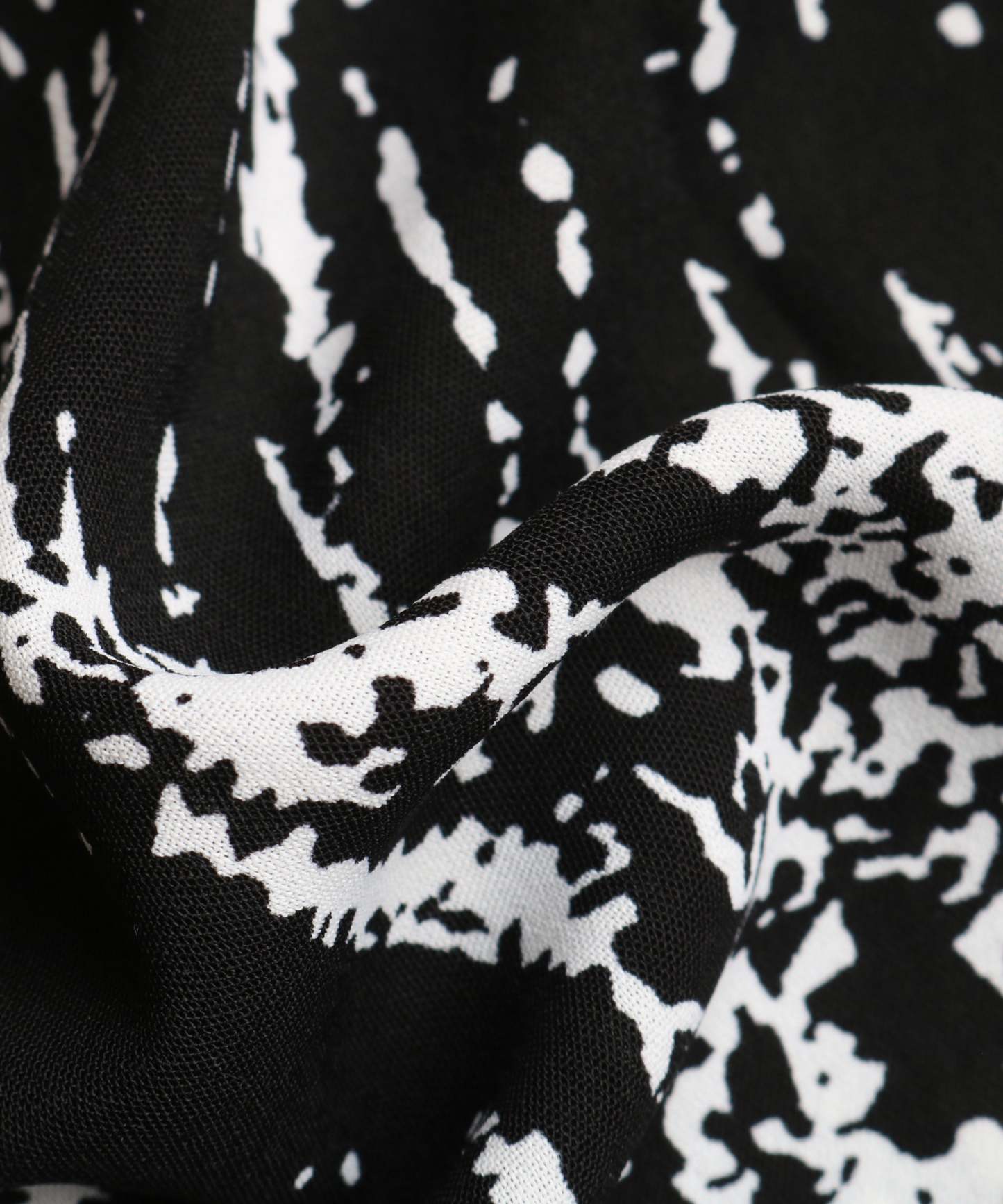 Allover Print Button Front Belted Shirt MidiDress