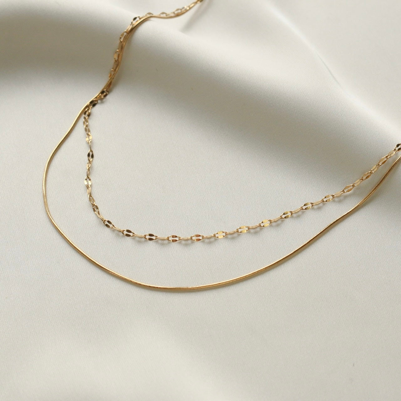 Lipa Snake Chain Layered Necklace