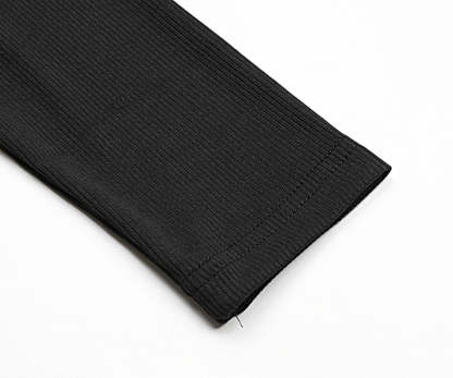 Colorblock Dalmatian Print Button Detail Midi Dress