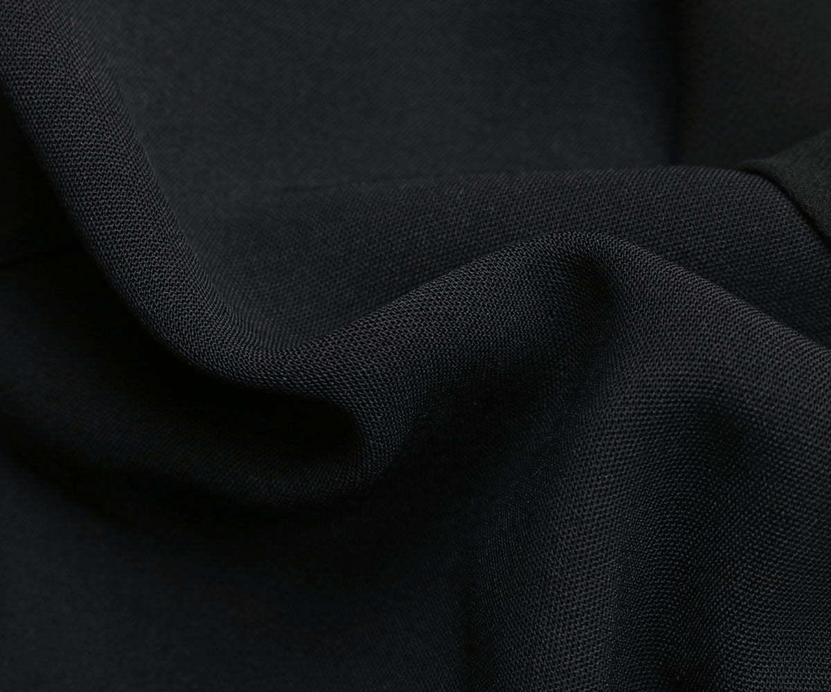 Lantern Sleeve Pleated Hem Belted Dress