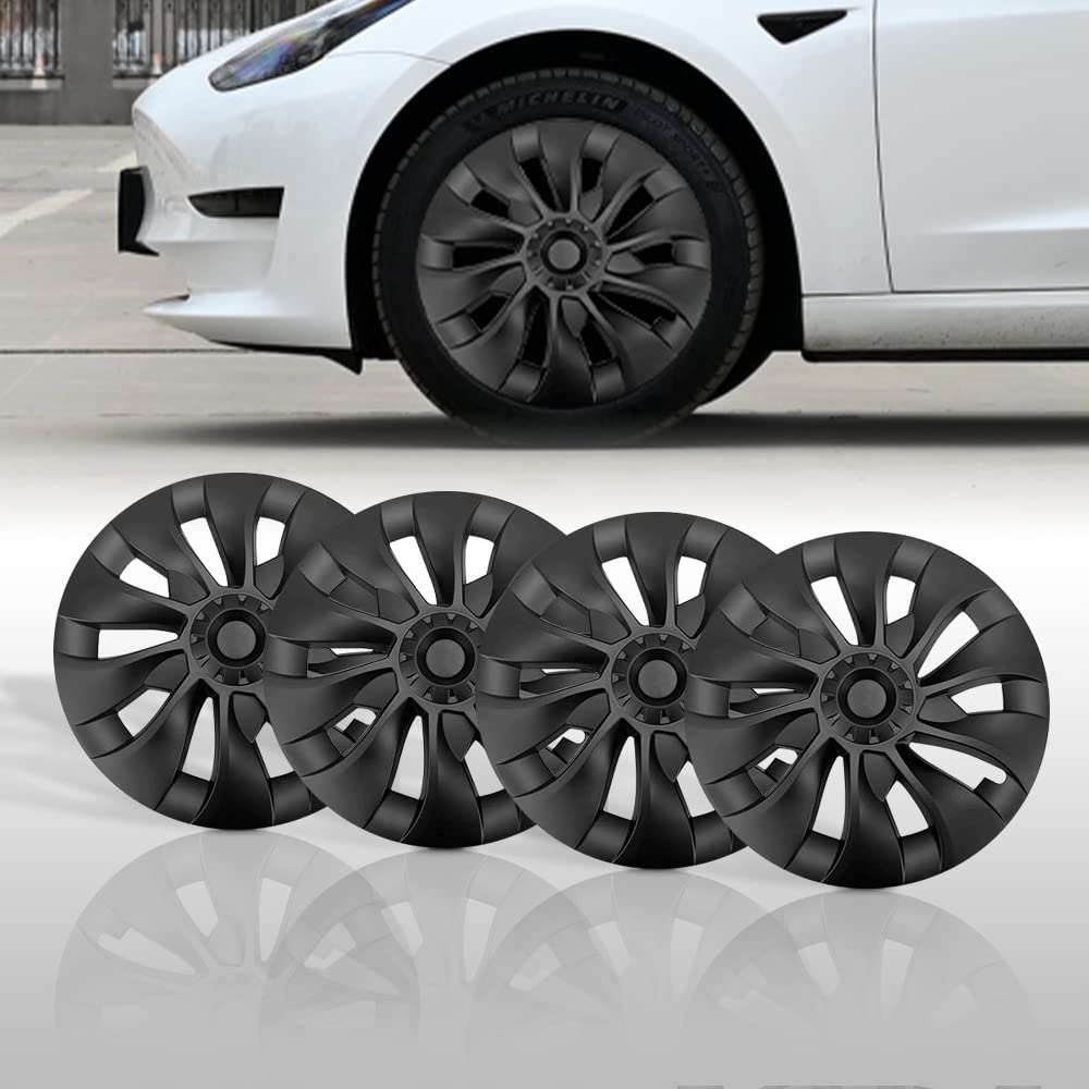 Set of 4 Wheel Cover 18 Inch Wheel Hub Caps for2021-2023 Tesla Model 3