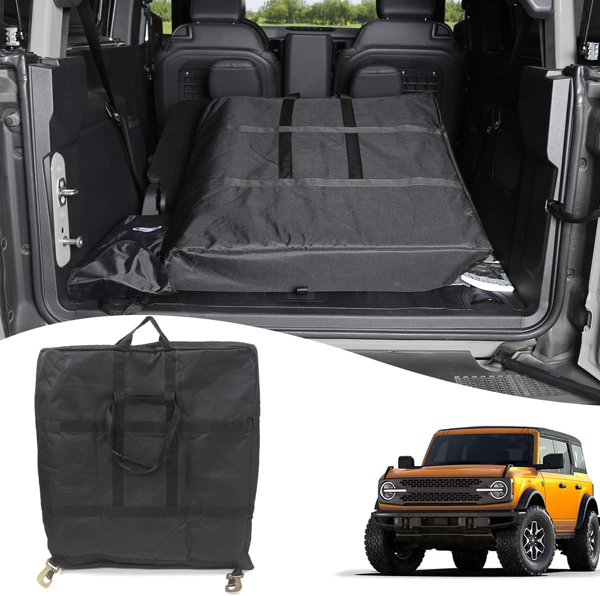 Freedom Panel Hard Top Organizer Bag with Handle Car Top Panel Protector Bag for 2021 2022 Ford Bronco Accessories