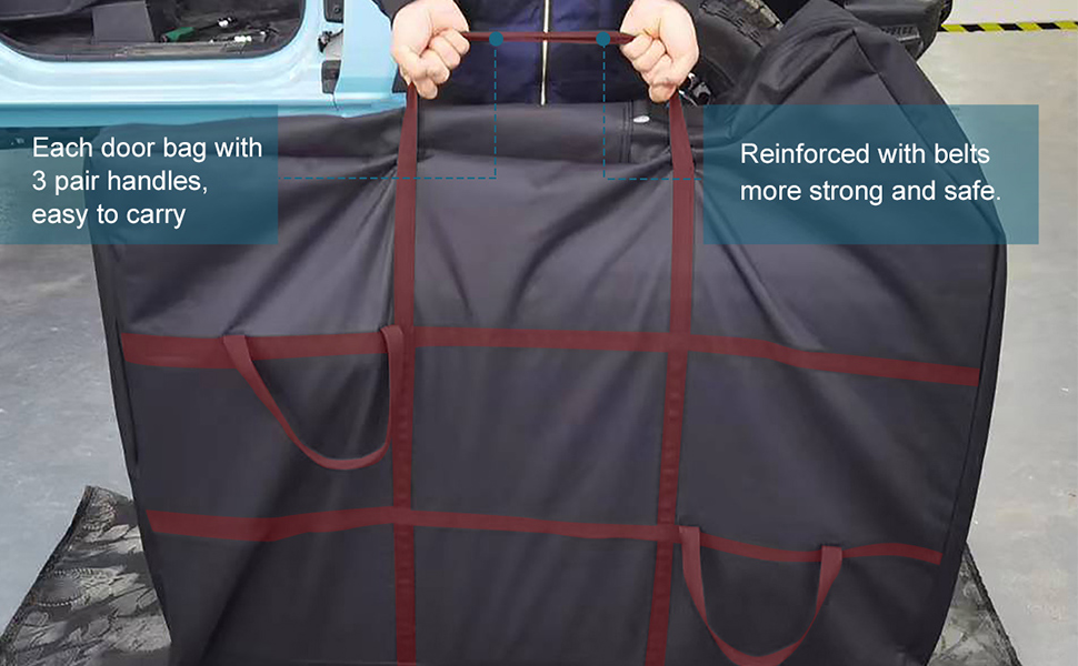 Bronco Accessories Front Door Protection Bag