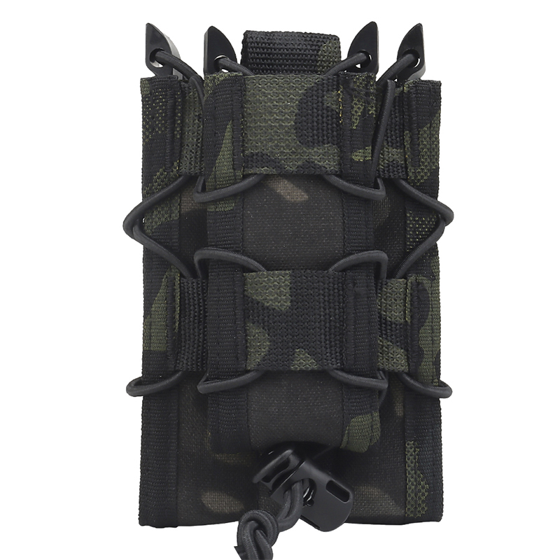 IDOGEAR Tactical HS 9mm 556 Double Stack Mag Pouch Mag Carrier Airsoft MOLLE MC MG-50-IDOGEAR INDUSTRIAL