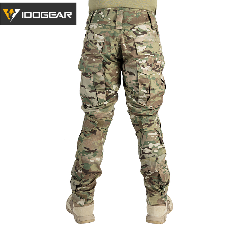 IDOGEAR Gen 2 Combat Pants Multicam / Multicam black Men's Pants with Knee  Pads Tactical Camo Trousers 3206 (Only Multicam black In Stock)-IDOGEAR  INDUSTRIAL