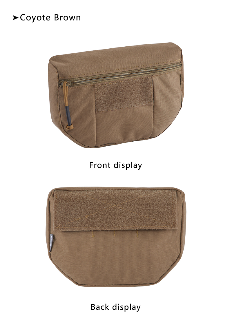 IDOGEAR Tactical Dump Drop Pouch Utility Bag Tool Bag for JPC CPC AVS Tactical Vest Hunting Outdoor Sports Pouch 3520-IDOGEAR INDUSTRIAL