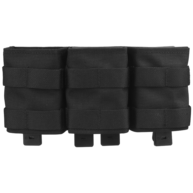 IDOGEAR Tactical Triple Magazine Pouch for 7.62mm Mag with Hard Insert Carrier Quick Draw Military Molle Mag Pouch MG-F-17-IDOGEAR INDUSTRIAL