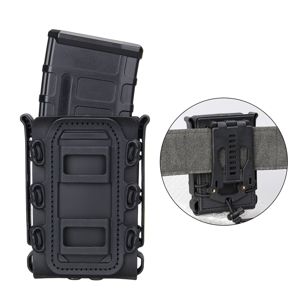 IDOGEAR Rifle Mag Pouch Belt Clip Version 5.56/7.62mm Magazines Holder 1258-2-IDOGEAR INDUSTRIAL