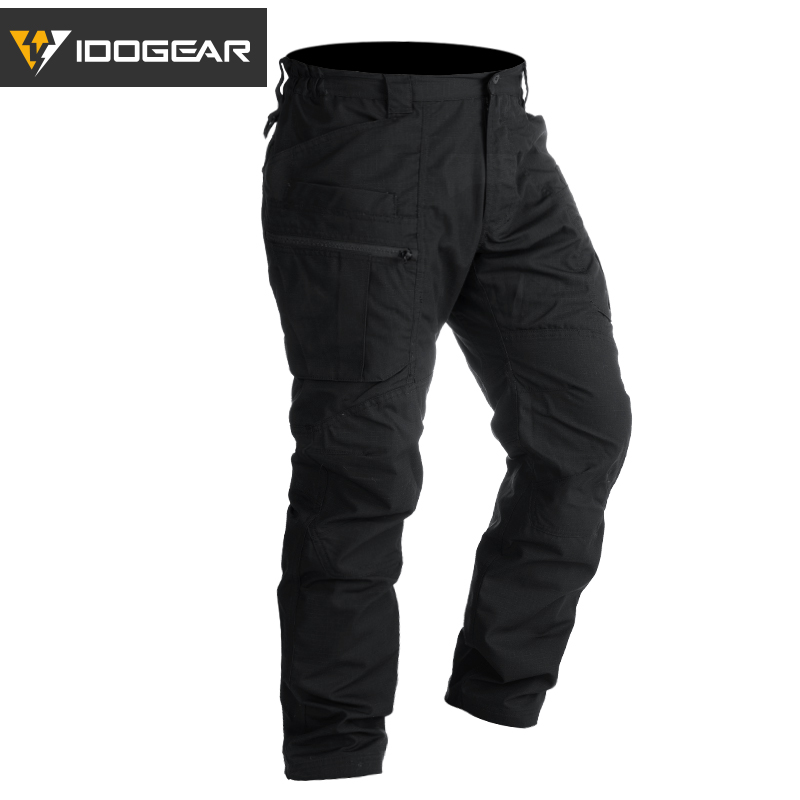 IDOGEAR Tactical Pants Multi-Pocket Combat Pants Large Capacity Camouflage Trousers Men Pants for Hunting Hiking 3210-IDOGEAR INDUSTRIAL