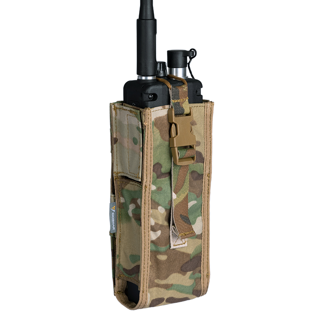 IDOGEAR Tactical Radio Pouch for Walkie Talkies PRC 148/152 Molle Radio Holder 500D Nylon 3553-IDOGEAR INDUSTRIAL