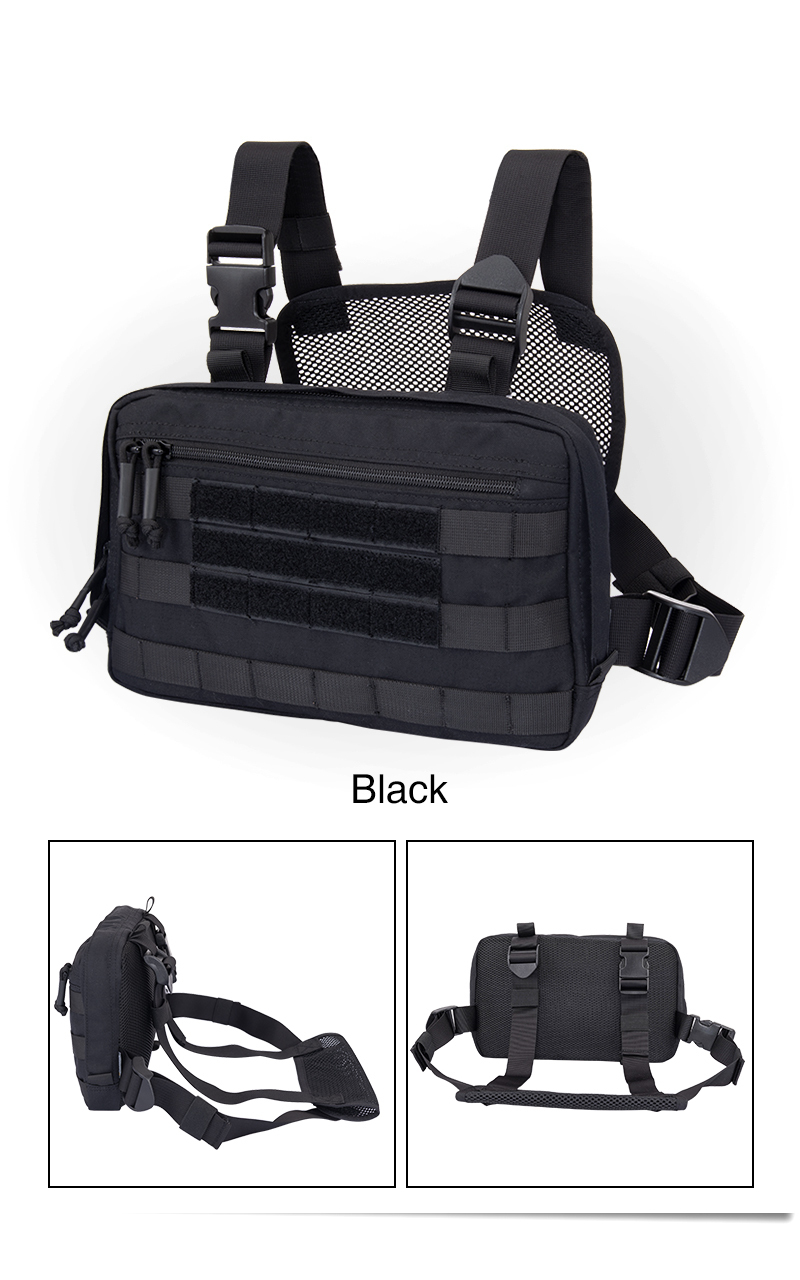 IDOGEAR Tactical Recon Kit Bag Chest Bag Molle Combat Pouch 500D Nylon 3537-IDOGEAR INDUSTRIAL