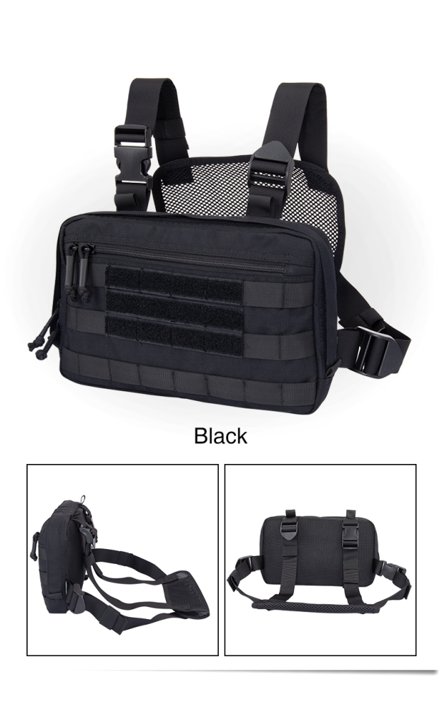 IDOGEAR Tactical Recon Kit Bag Chest Bag Molle Combat Pouch 500D Nylon 3537-IDOGEAR INDUSTRIAL