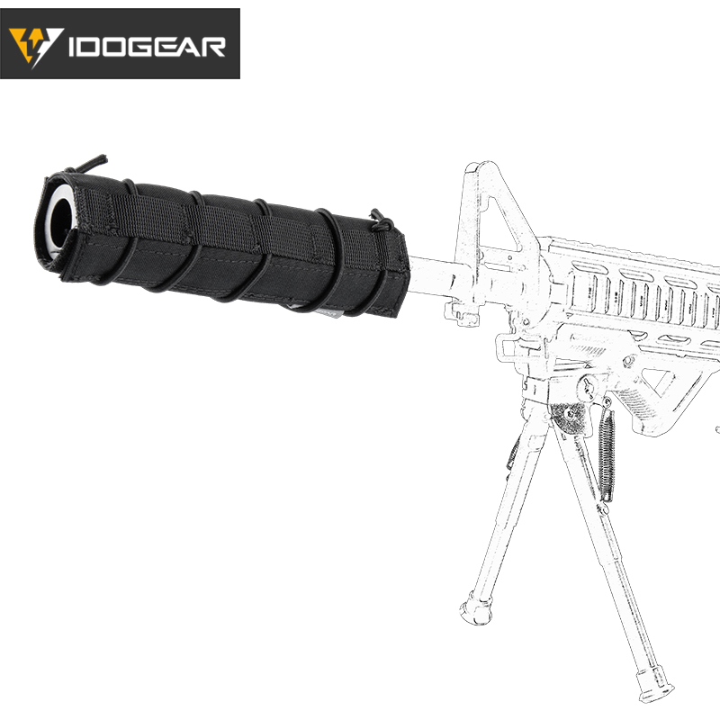 IDOGEAR Suppressor Cover 7'' inch Silencer Cover Quick Release Camouflage Cover 500D Nylon 3529-IDOGEAR INDUSTRIAL