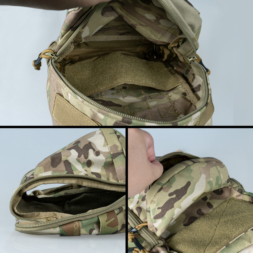 IDOGEAR Tactical MOLLE Hydration Pack Mini Outdoor Water Bladder Carrier Pack for Tactical Vest Backpack 3530-IDOGEAR INDUSTRIAL