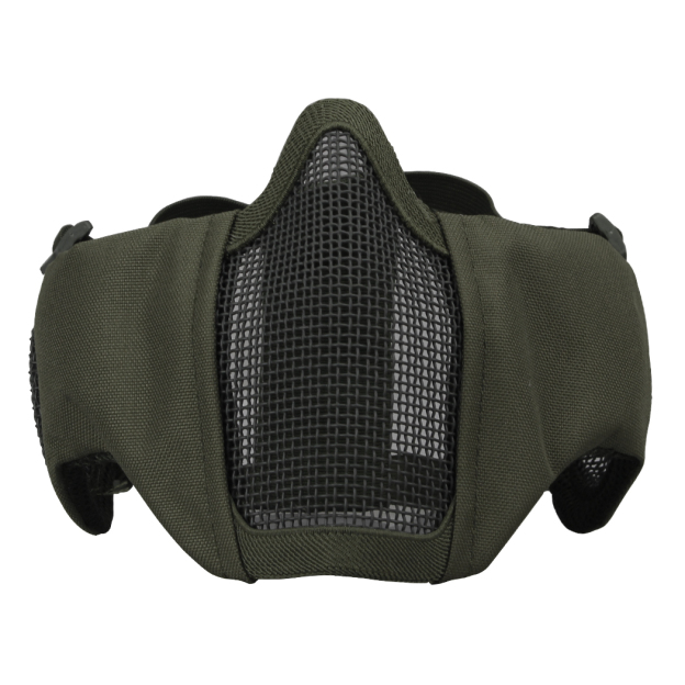 IDOGEAR Face Masks Adjustable Half Face Mask Steel Mesh with Ear Protection Lower Face Mask 3601-IDOGEAR INDUSTRIAL