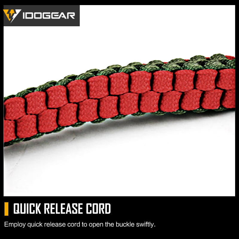 IDOGEAR Tactical Quick Release Opslaan Sling Lanyard Gear Tactical Accessoires 3410-IDOGEAR INDUSTRIAL