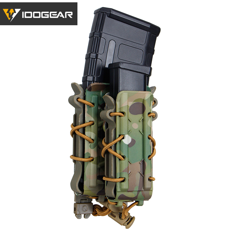 IDOGEAR Mag Pouch 5.56mm 7.62mm Magazine Pouches Molle Tactical 9mm Magazine Holder Mag Carrier Hunting Equipment Holder 3561-IDOGEAR INDUSTRIAL