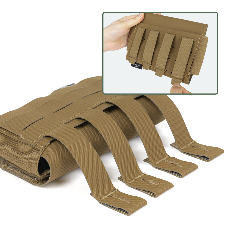 TOPTACPRO Tactical Micro Medical Pouch MOLLE First Aid Kits Bag 500D Cordura Nylon 8508-IDOGEAR INDUSTRIAL