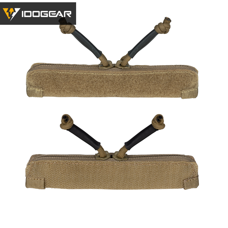 IDOGEAR Zipper Strip Insert for Vest Tactical AVS CPC JPC2.0 Hook and Loop Pocket Accessories Double Zippers 5.9 Inches Length 2 Pack 3943-IDOGEAR INDUSTRIAL