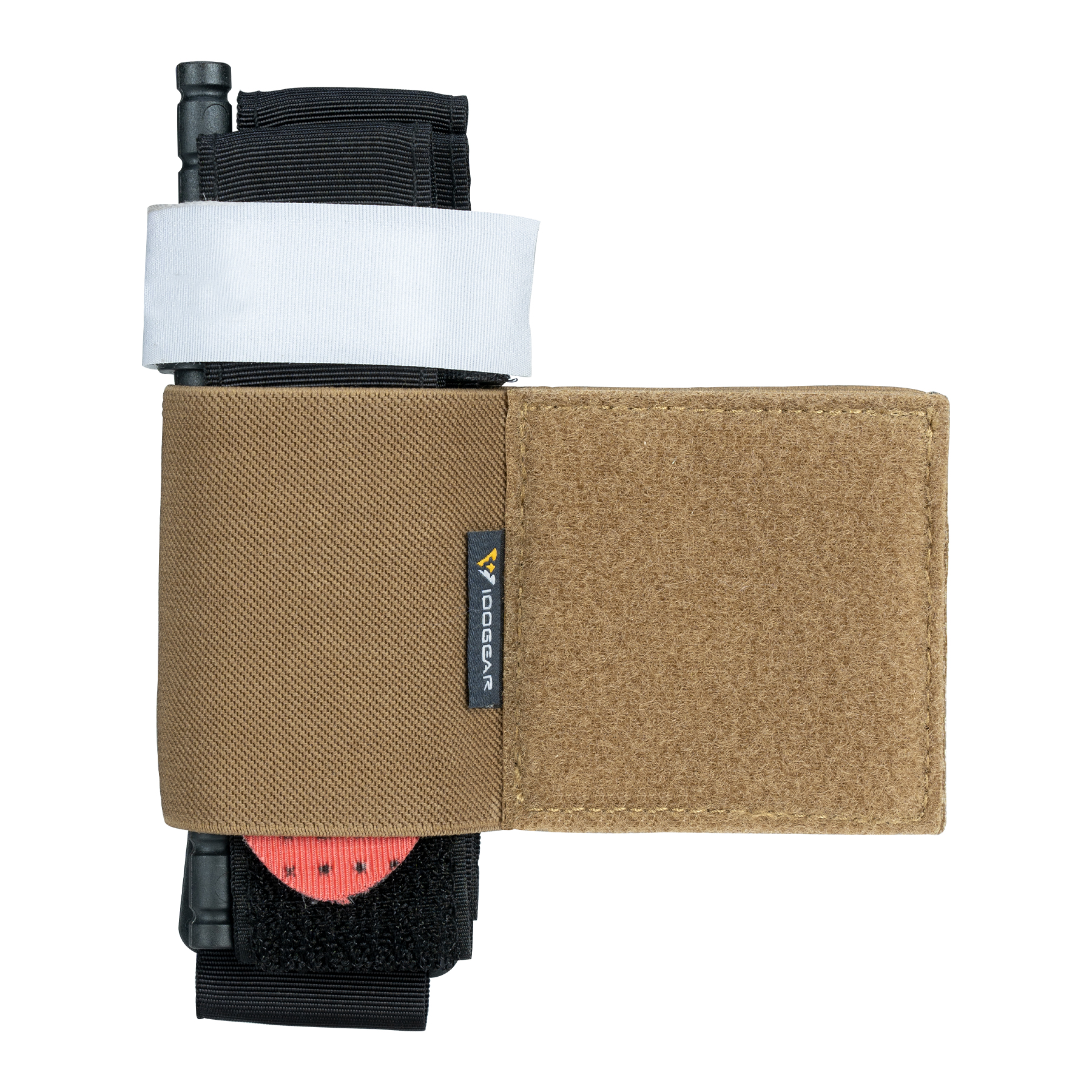 IDOGEAR Tactical Elastic Tourniquet Holder TQ Holster with Hook and Loop for Tactical Belt Duty Belt  3581-IDOGEAR INDUSTRIAL