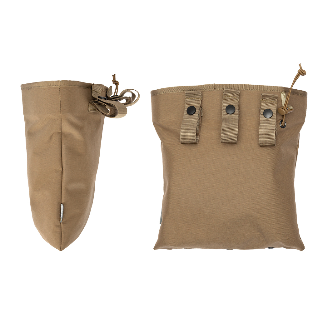 IDOGEAR MOLLE Dump Pouch Tactical Mag Recovery Pouch Drawstring Magazine Recycling Pouch Hunting Gear 3550-IDOGEAR INDUSTRIAL