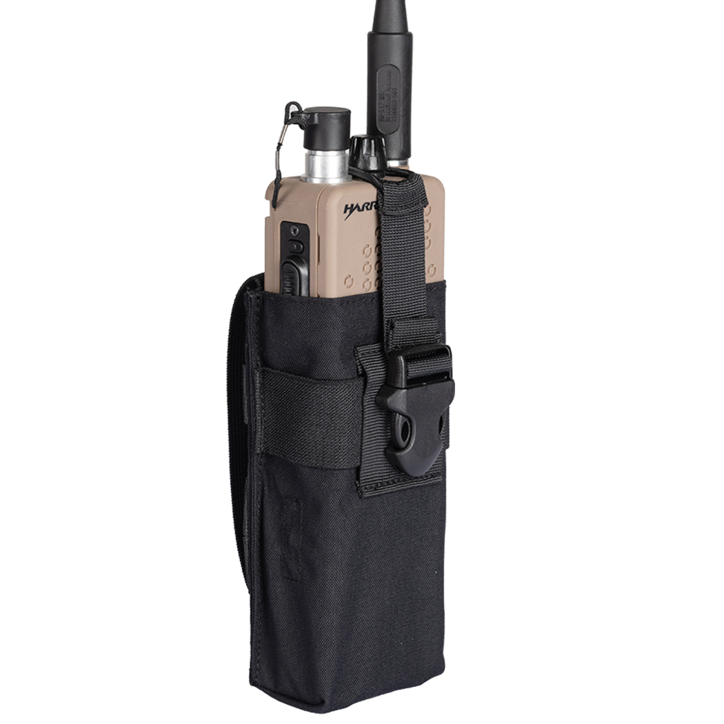 IDOGEAR Tactical Radio Pouch for PRC148/152 Radio Holster Tactical Interphone Storage MOLLE Pouch Hunting 500D Nylon 3552-IDOGEAR INDUSTRIAL