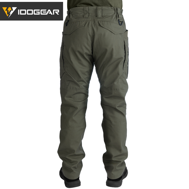 IDOGEAR Tactical Pants Multi-Pocket Combat Pants Large Capacity Camouflage Trousers Men Pants for Hunting Hiking 3210-IDOGEAR INDUSTRIAL