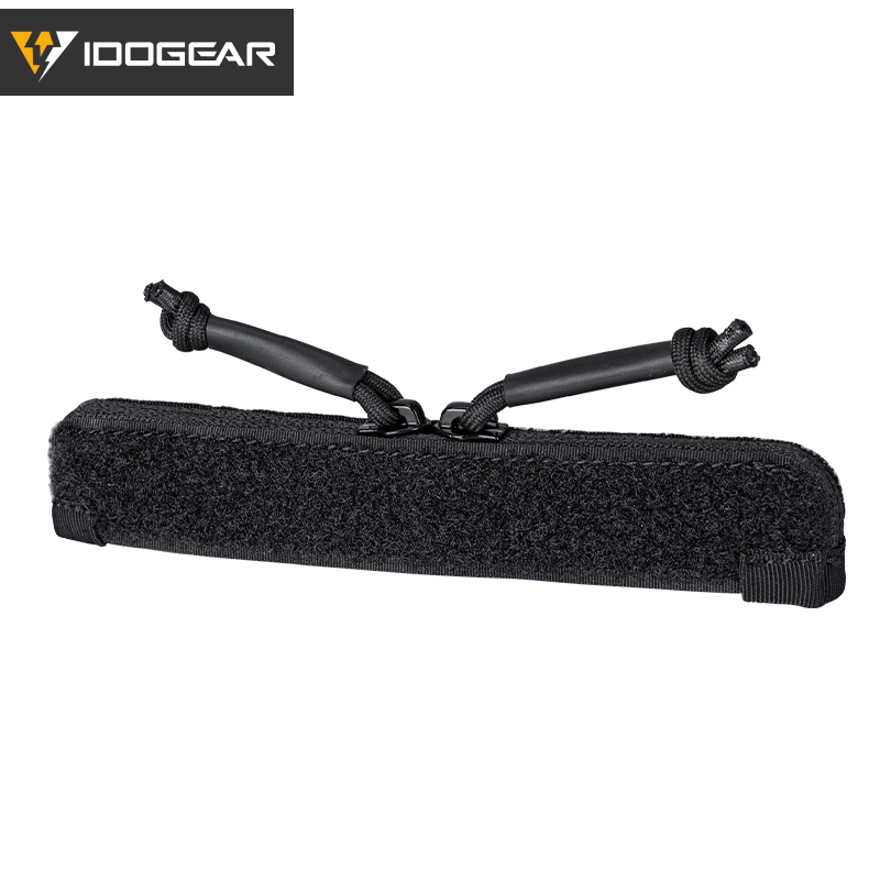 IDOGEAR Zipper Strip Insert for Vest Tactical AVS CPC JPC2.0 Hook and Loop Pocket Accessories Double Zippers 5.9 Inches Length 2 Pack 3943