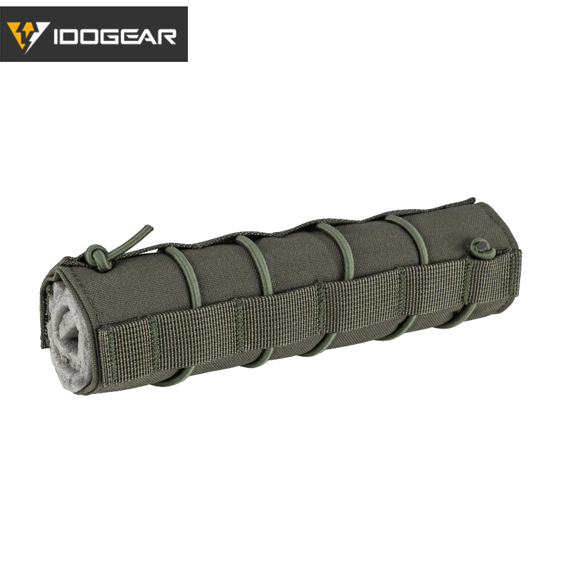 IDOGEAR Suppressor Cover 7'' inch Silencer Cover Quick Release Camouflage Cover 500D Nylon 3529-IDOGEAR INDUSTRIAL