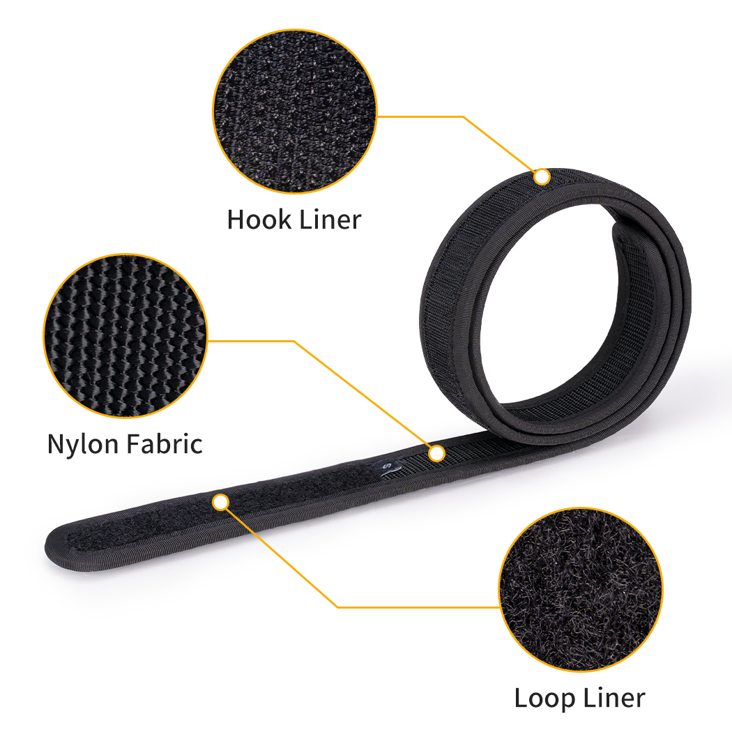IDOGEAR Hook Liner Inner Belt 1.5" Width for Tactical Duty Belt Gun Belts for Men 3426-IDOGEAR INDUSTRIAL