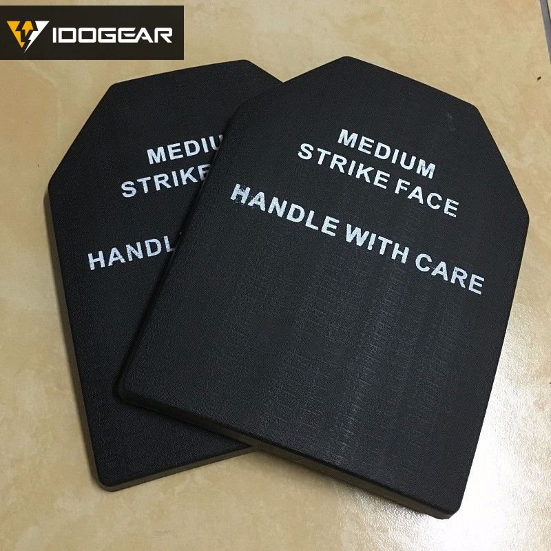 IDOGEAR SAPI Dummy Ballistic Plates For AVS JPC Vest Tactical Plate Carrier Plastic Plate Combat Gear 1 piece 2774-IDOGEAR INDUSTRIAL