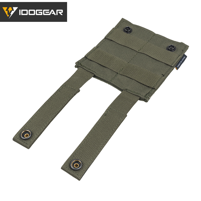 IDOGEAR Tactical Double Open Top Mag Pouch 9mm Fast Draw MOLLE Mag Carrier Carrier 3572-IDOGEAR INDUSTRIAL