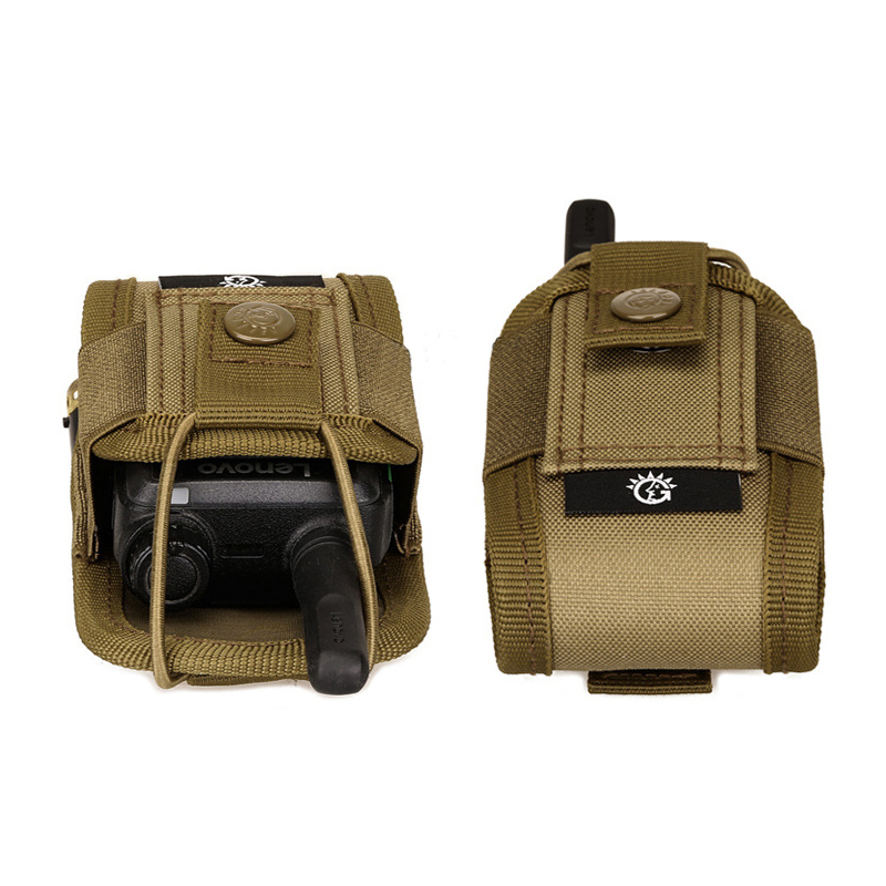 IDOGEAR Mini Radio Pouch Small Molle Walkie-talkie Interphone Pouch Tactical Molle Tool Pouch 3536-IDOGEAR INDUSTRIAL