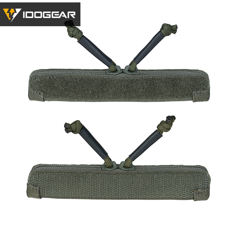 IDOGEAR Zipper Strip Insert for Vest Tactical AVS CPC JPC2.0 Hook and Loop Pocket Accessories Double Zippers 5.9 Inches Length 2 Pack 3943-IDOGEAR INDUSTRIAL