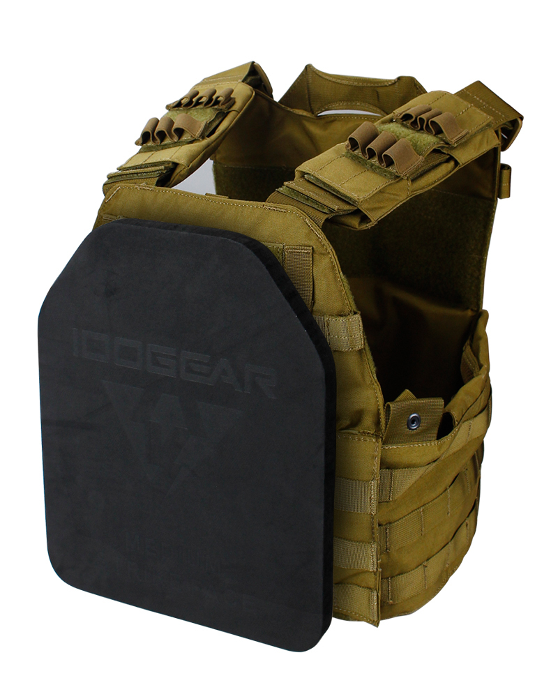 IDOGEAR Tactical Plate EVA Foam SAPI Plate for Tactical Vest Inner Liner Foam SAPI Shock Plate Medium Size 2 PCS 3907-IDOGEAR INDUSTRIAL