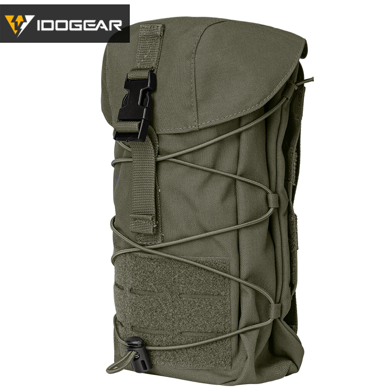IDOGEAR Tactical GP Pouch General Purpose Utility Pouch MOLLE Sundries Recycling Bag Tactical Gear 3574-IDOGEAR INDUSTRIAL