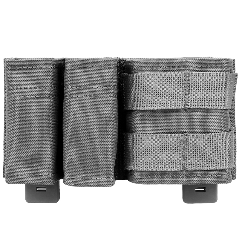 IDOGEAR Tactical Mag Pouch Mag Carrier FAST Double 9mm Single 5.56 MOLLE Pouch Hunting Pouches MG-F-06-IDOGEAR INDUSTRIAL