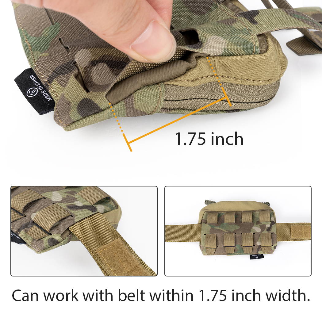 IDOGEAR Tactical Belt MOLLE Military Belt Modular Rigger's Belt