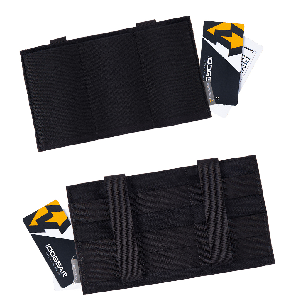 IDOGEAR Triple Mag Pouch Elastic Molle Magazine Pouches Open-top Carrier for M4/M16/AR Magazines 3555-IDOGEAR INDUSTRIAL