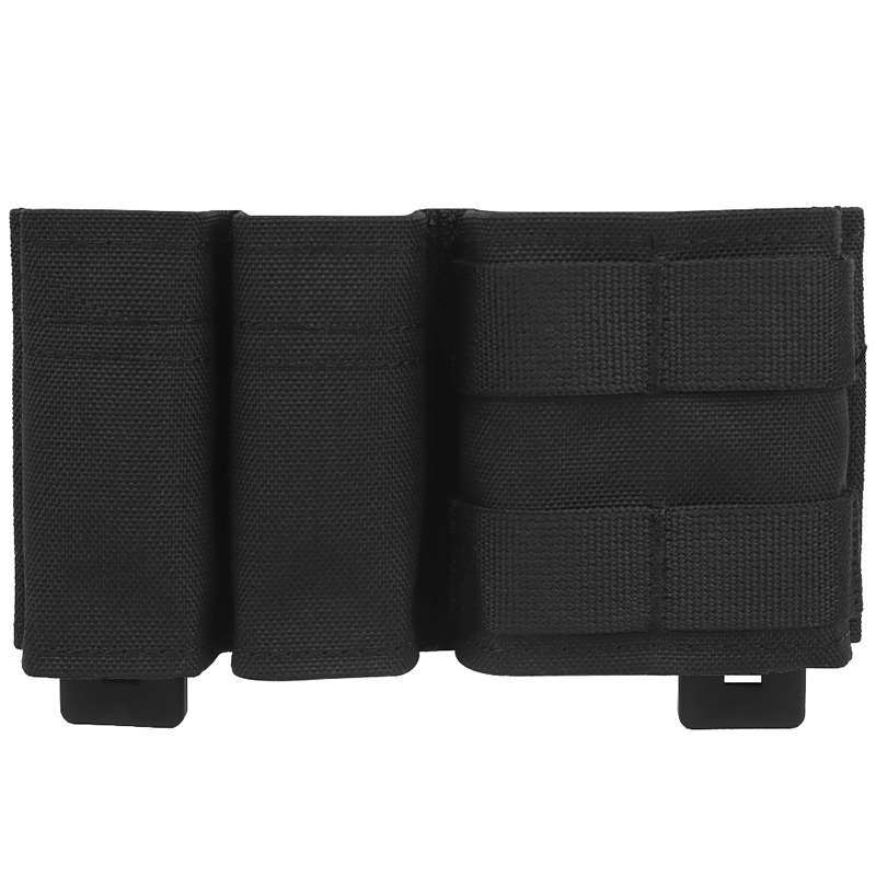 IDOGEAR Tactical Mag Pouch Mag Carrier FAST Double 9mm Single 5.56 MOLLE Pouch Airsoft Hunting Pouches MG-F-06