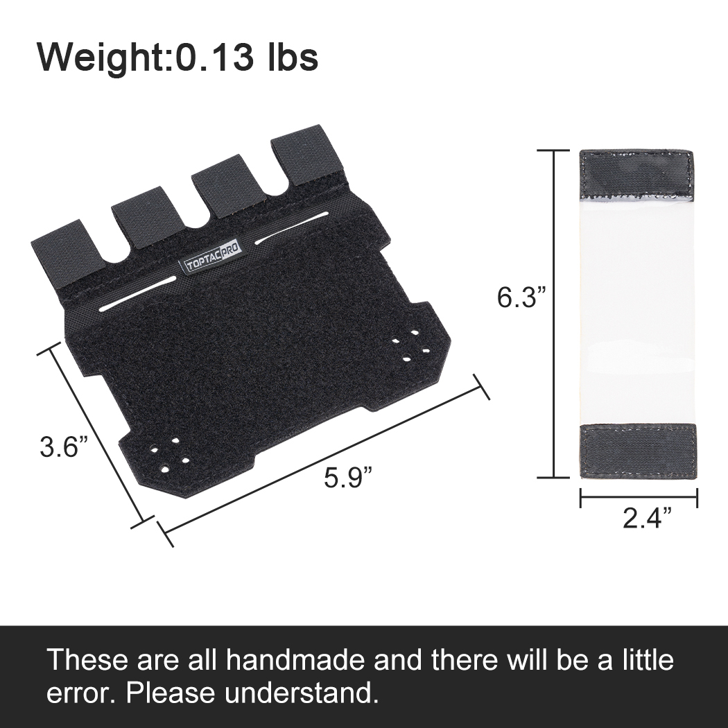 TOPTACPRO Tactical Admin Phone Pouch for Vest MOLLE Plate Carrier Multicam Portable Cell Phone Carrier Holder Quick-release Magnetic Buckle 8512-IDOGEAR INDUSTRIAL