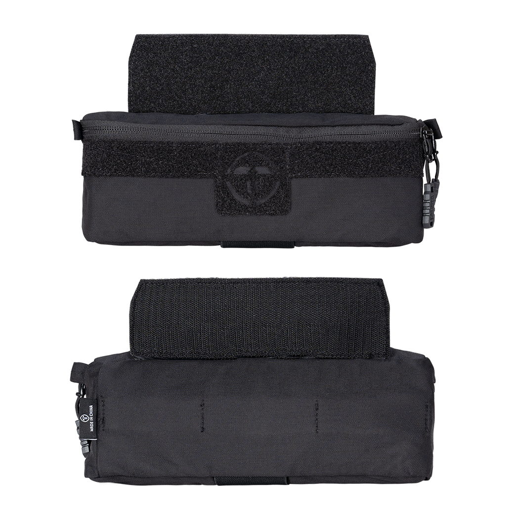 TOPTACPRO Tactical Dump Drop Pouch Molle Admin Pouch Utility Tool Organizer Pouch Multicamo for JPC CPC AVS Vest Airsoft Paintball (Bag Only)8506-IDOGEAR INDUSTRIAL