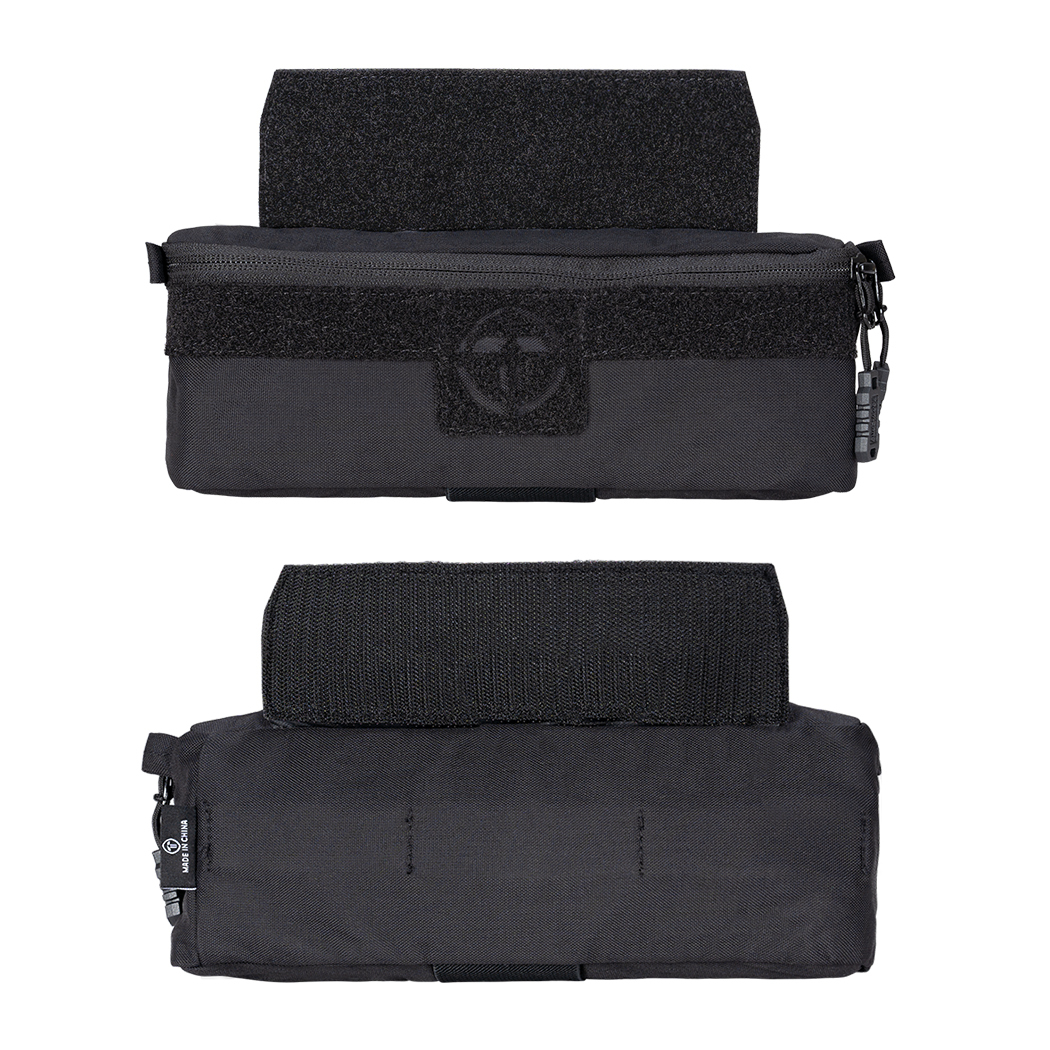 TOPTACPRO Tactical Dump Drop Pouch Molle Admin Pouch Utility Tool Organizer Pouch Multicamo for JPC CPC AVS Vest Airsoft Paintball (Bag Only)8506-IDOGEAR INDUSTRIAL