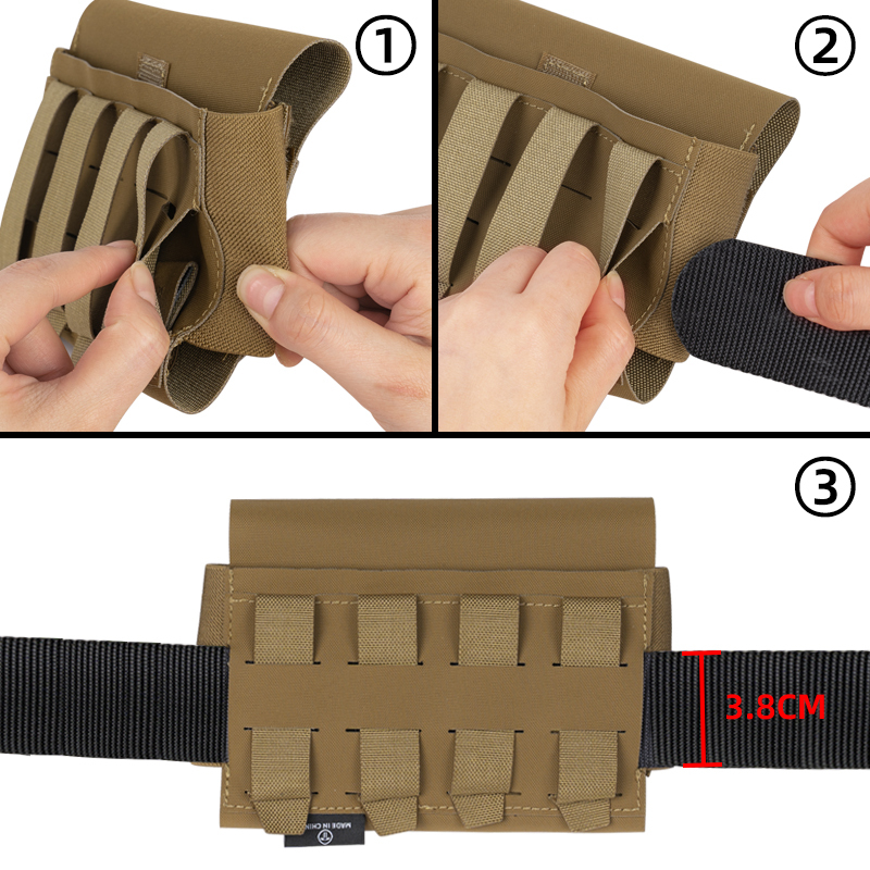 TOPTACPRO Tactical Micro Medical Pouch MOLLE First Aid Kits Bag 500D Cordura Nylon 8508-IDOGEAR INDUSTRIAL