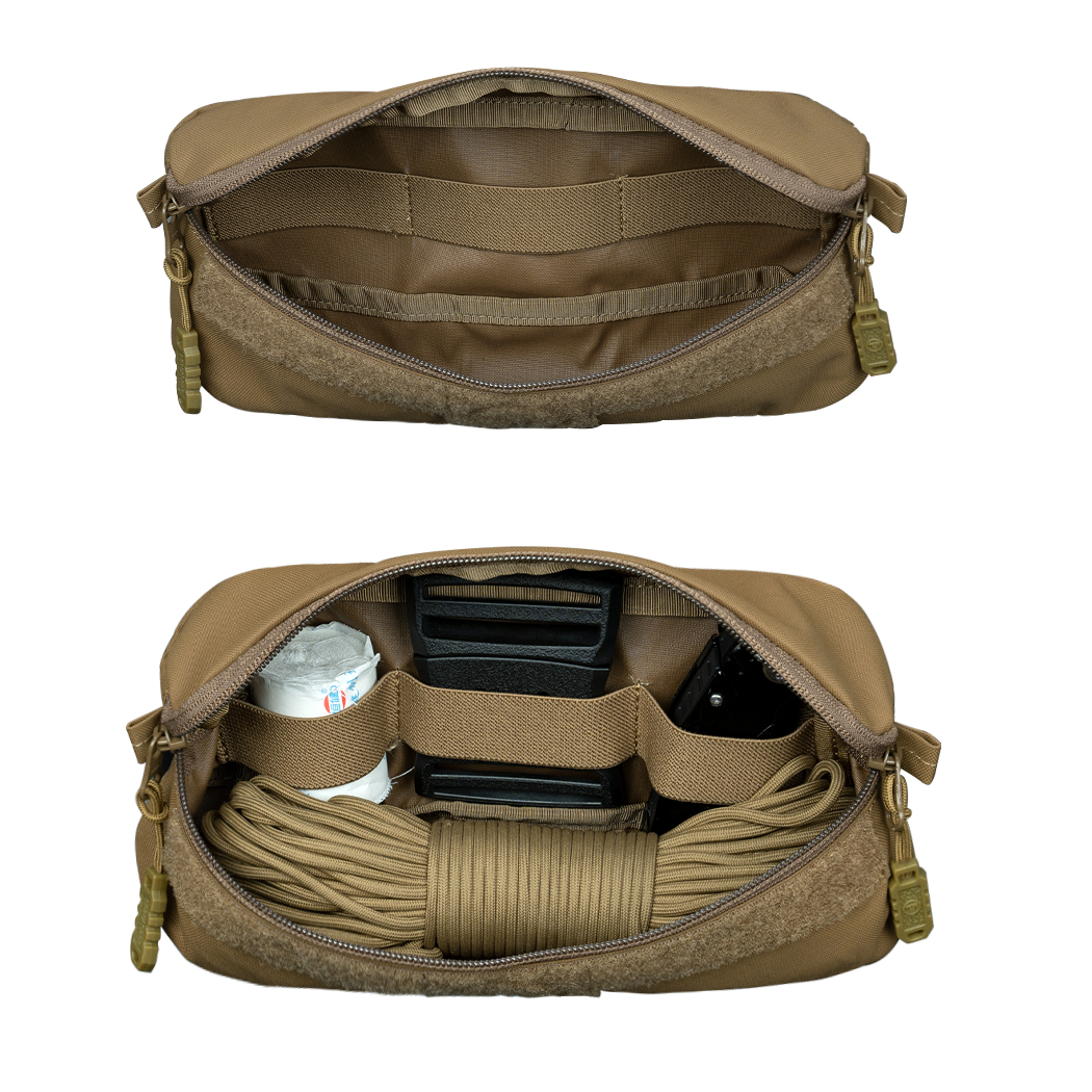 TOPTACPRO Tactical Dump Drop Pouch Molle Admin Pouch Utility Tool Organizer Pouch Multicamo for JPC CPC AVS Vest Airsoft Paintball (Bag Only)8506-IDOGEAR INDUSTRIAL