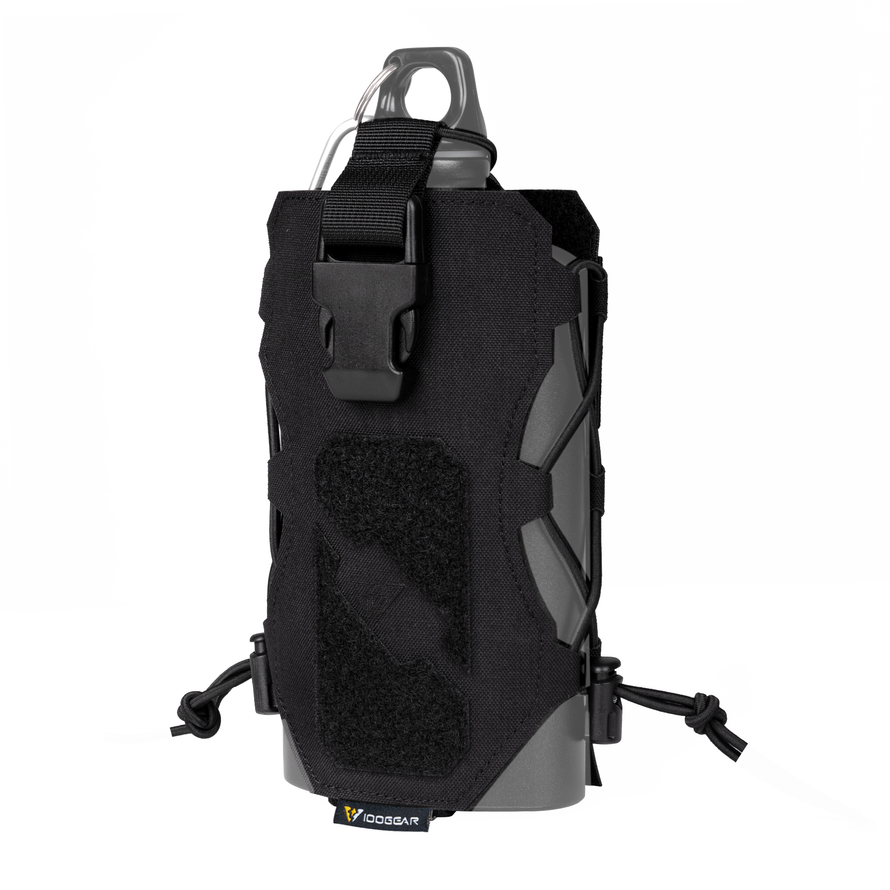 IDOGEAR Tactical Water Bottle Pouch Adjustable Straps Kettle Carrier Holder For Outdoor Sports 500D Nylon 3580-IDOGEAR INDUSTRIAL
