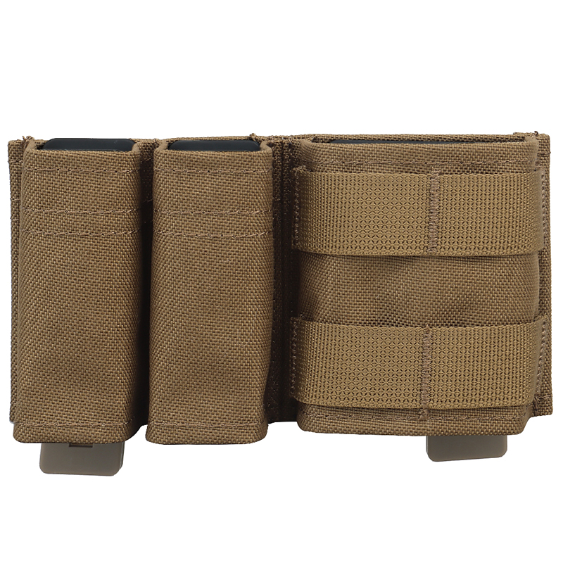 IDOGEAR Tactical Mag Pouch Mag Carrier FAST Double 9mm Single 5.56 MOLLE Pouch Hunting Pouches MG-F-06-IDOGEAR INDUSTRIAL
