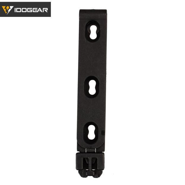 IDOGEAR Magazine Pouch Molle Clip Mag Magazine Pouch Holster Fast Mag Belt Clip plastic Black (1set/2pcs) 3517-IDOGEAR INDUSTRIAL